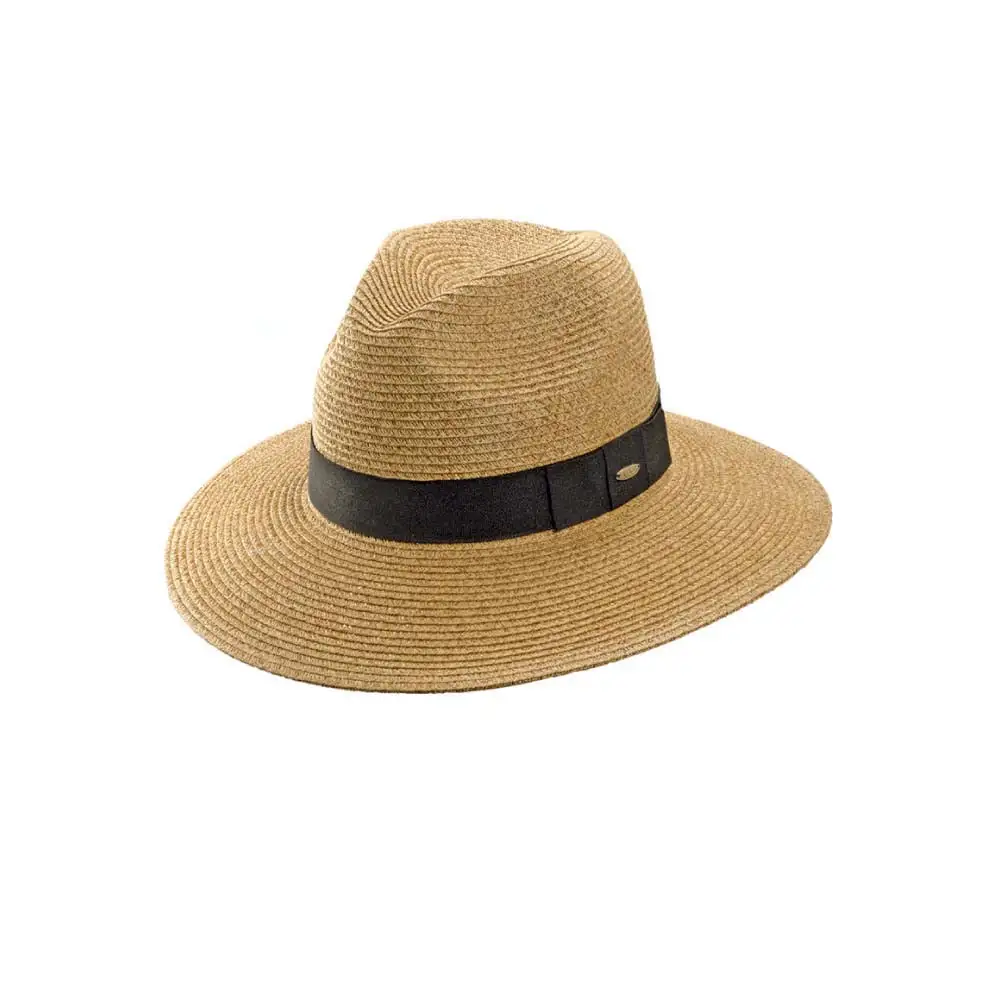 Women’s Packable Straw Fedora Hat