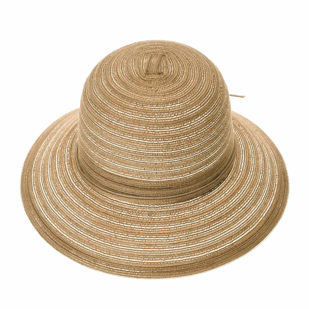 Straw Bow Accent Sun Hat