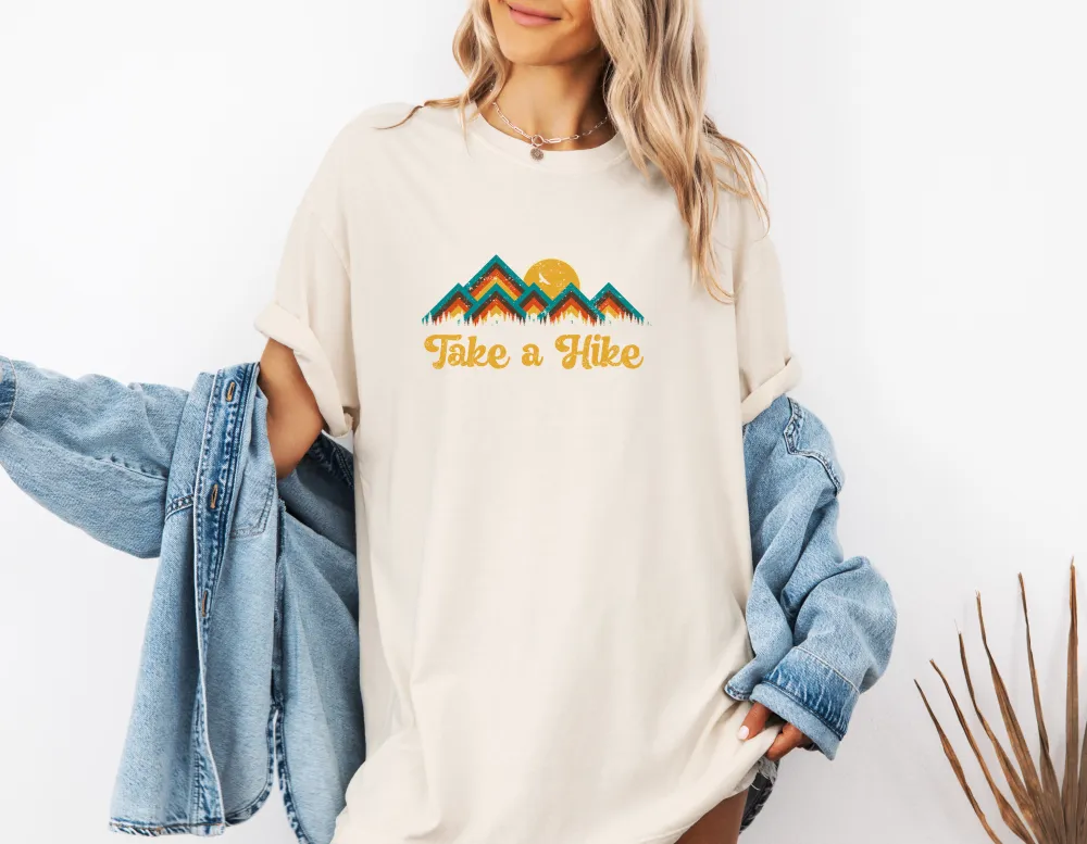 Trail Hike Graphic Garment Dyed Tee