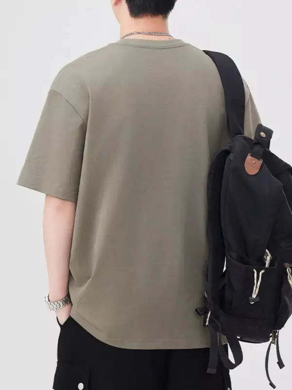 Utility Round Neck Short Sleeve T-Shirt