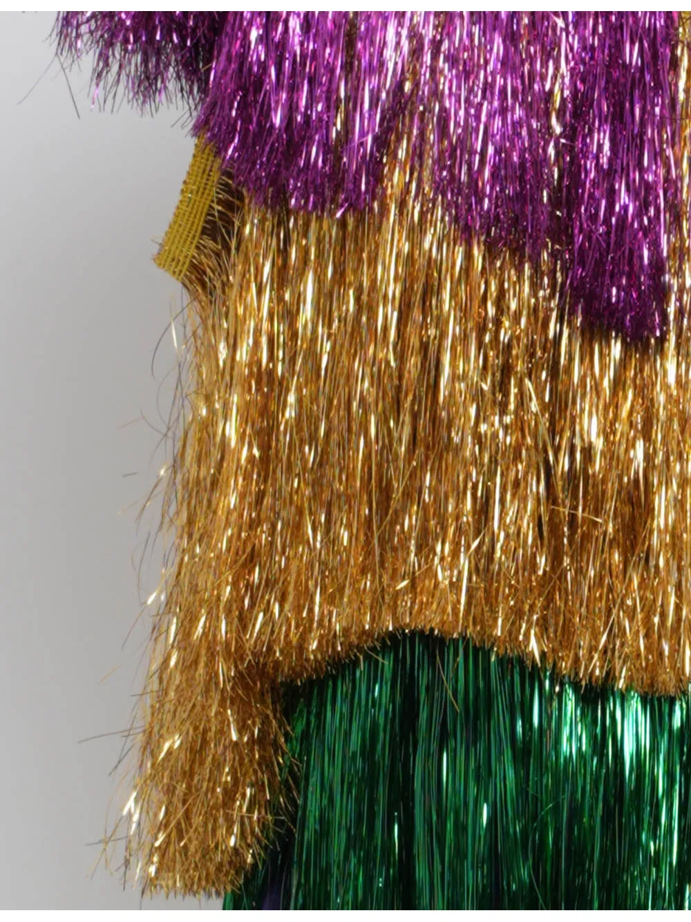 Mardi Gras Fringe Tinsel Set