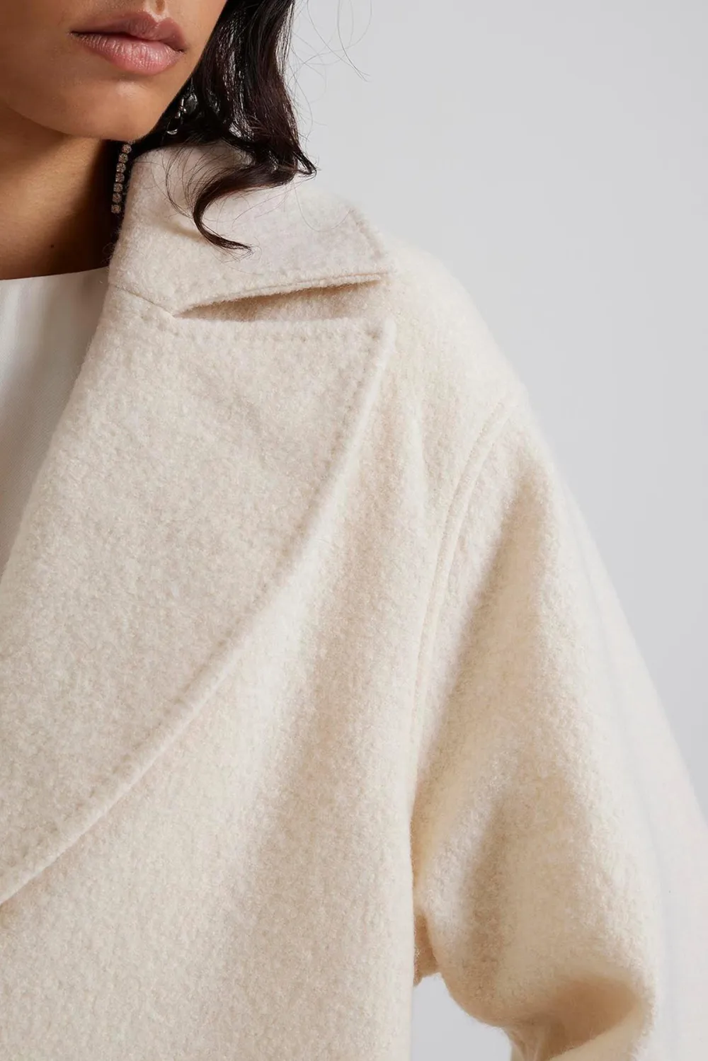 Oversized Wool Overcoat