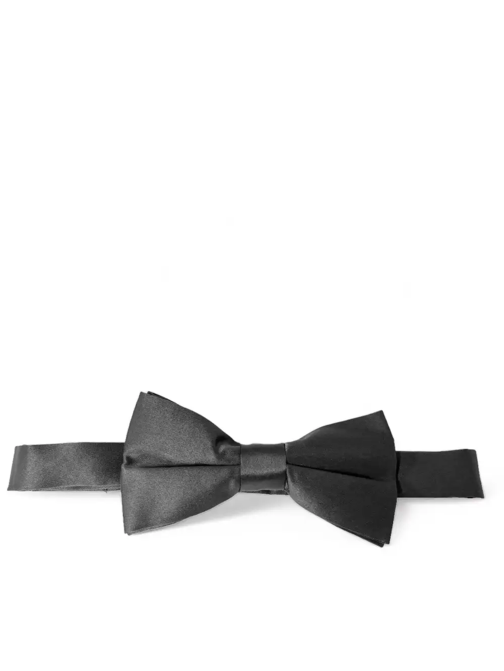 Tasteful Solid Polyester Pre-Tied Bow Tie