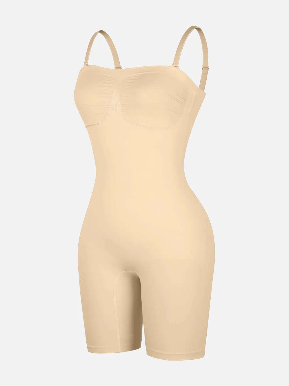Seamless Strapless Shaping Bodysuit