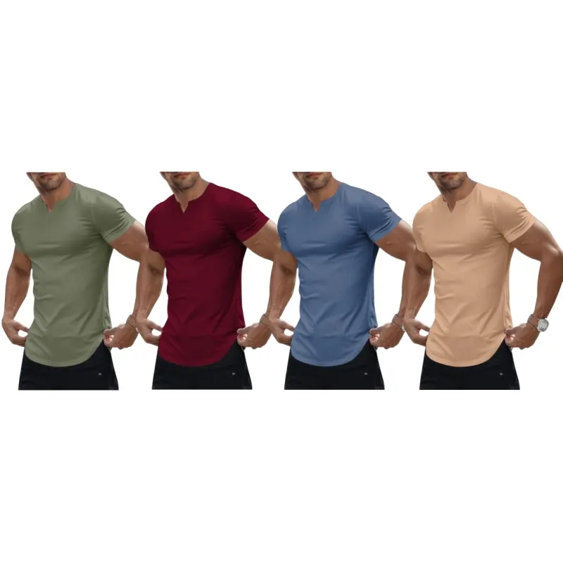 Men's V-Neck Short Sleeve T Shirt