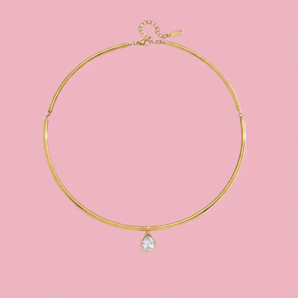 Refined Distinctive Minimal Everyday Necklace