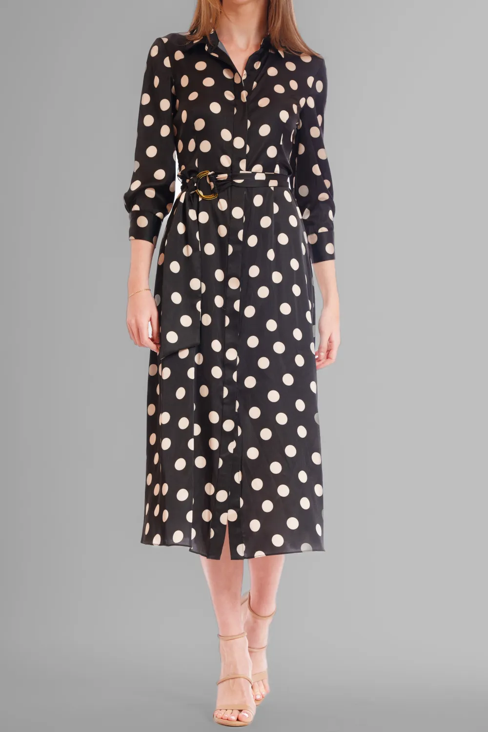 Midi Length Shirt Dress