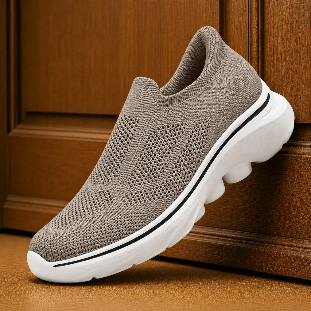 Breathable Walking Slip Ons