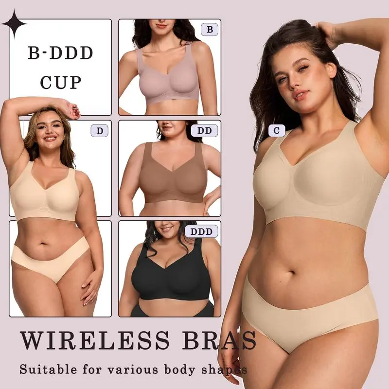 Women Wirefree Bras for Women Full