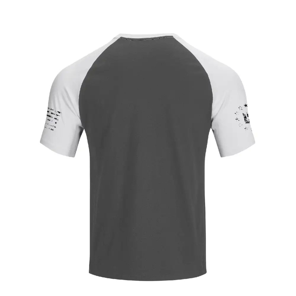 SKULL RAGLAN GRAPHIC TEE
