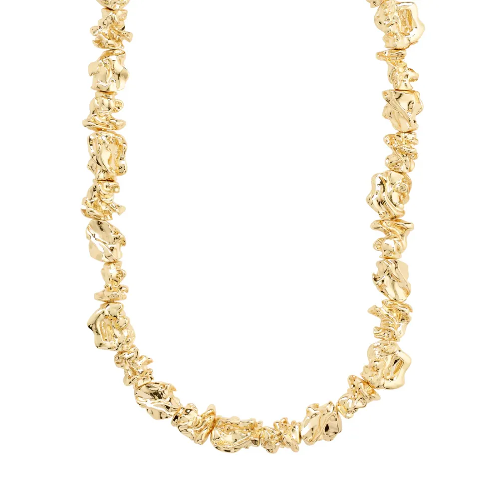 Layered Textured Necklace