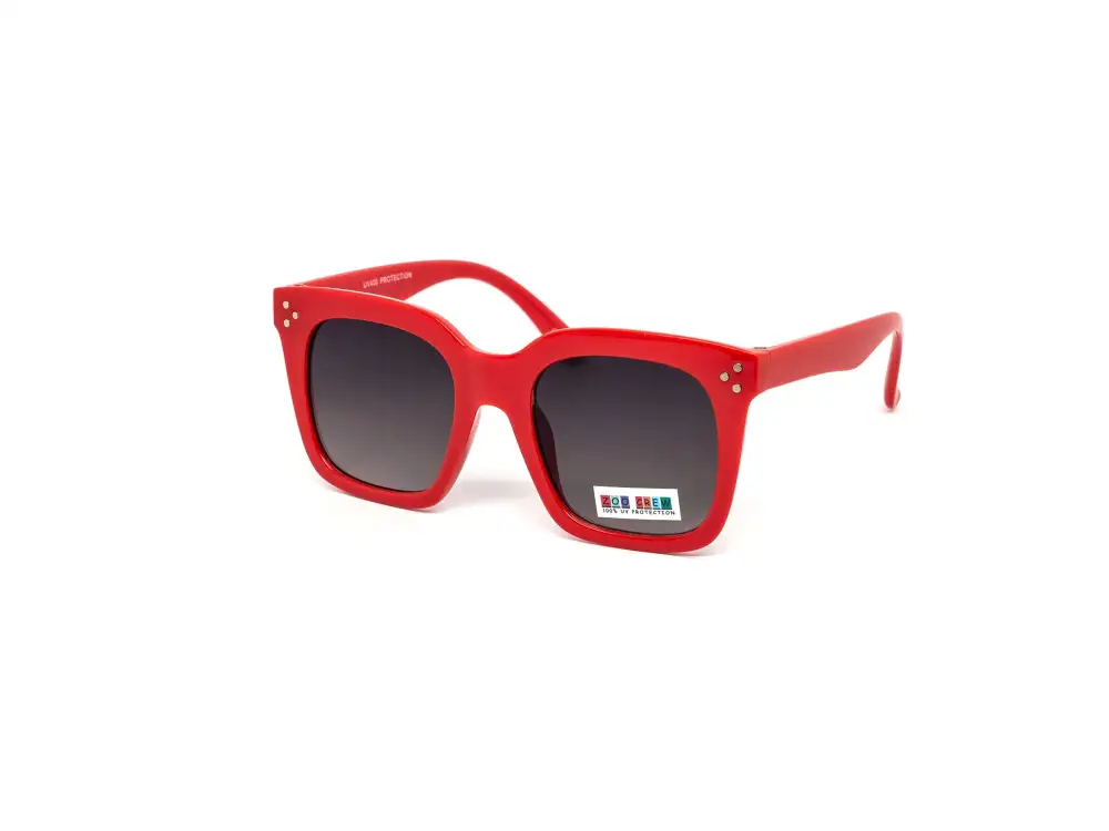 12-Pack Kids Oversized Square Gradient Sunglasses