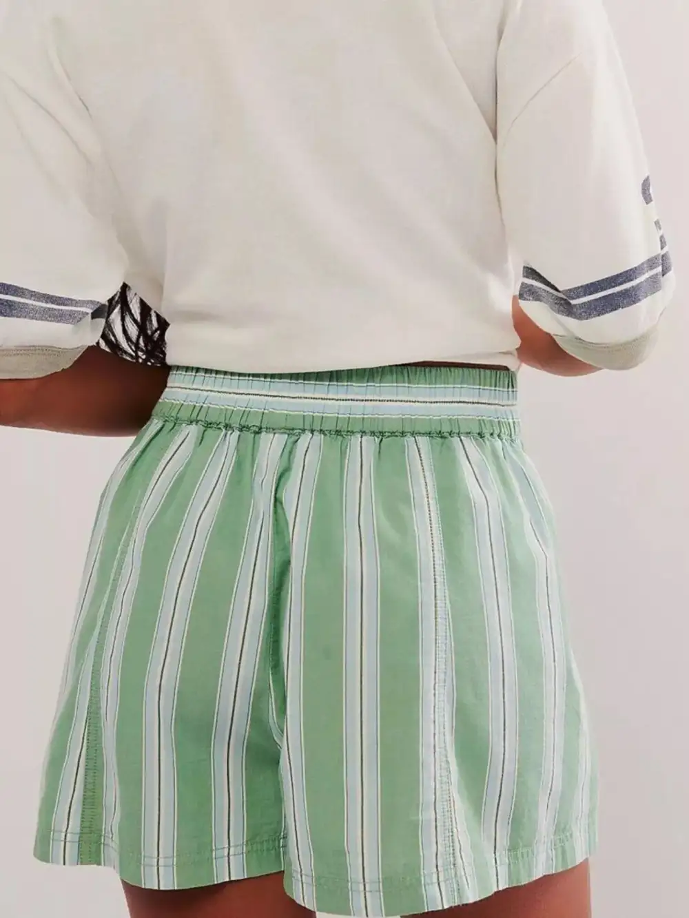 Laid Back Elastic Waist Shorts