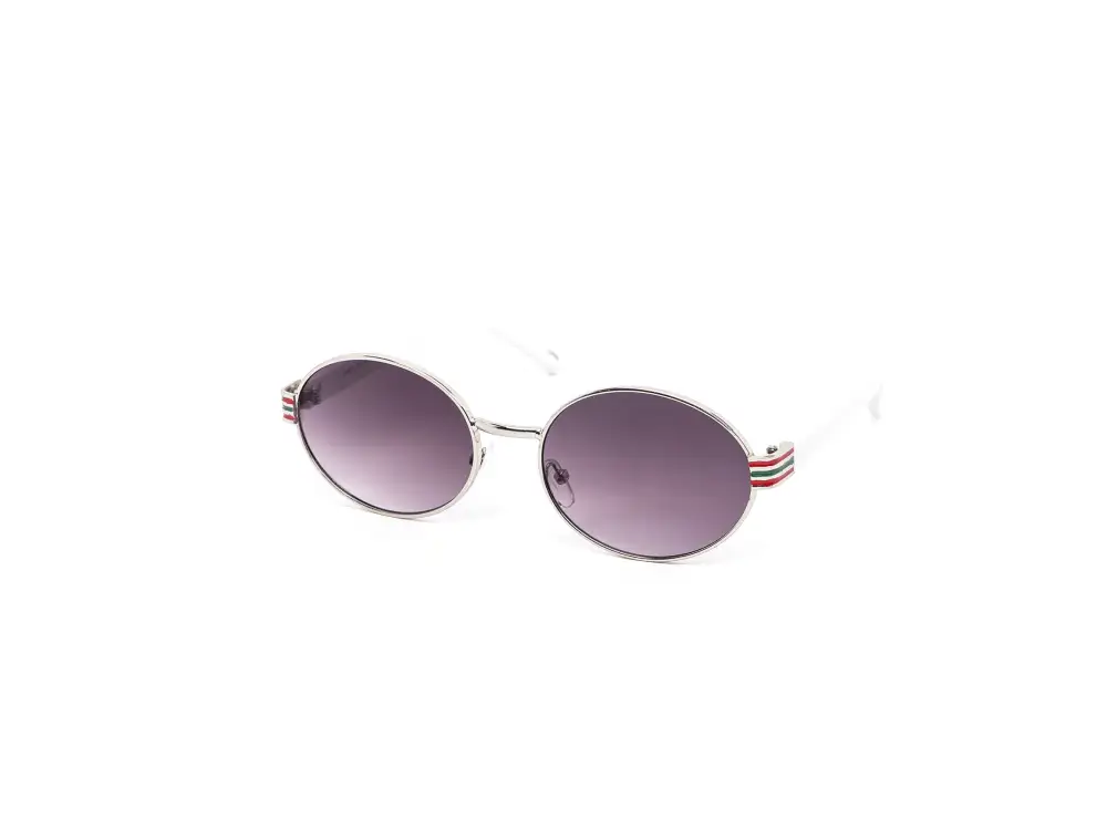 12-Pack Metal Oval Gradient Sunglasses