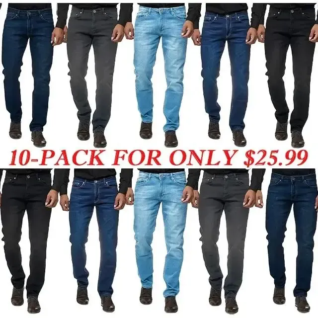 🔥OCTOBER HOT-SALE 🔥Men's loose straight jeans - Brands at low prices, only available on our website.