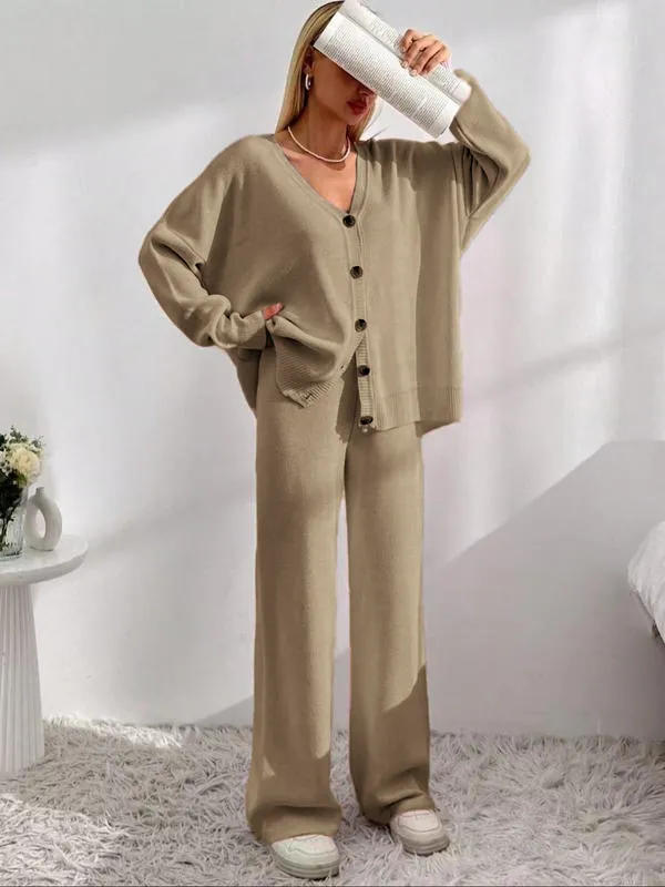 Women's Baggy Barrel Pants Wide Leg Lounge Drawstring Sweatpants with Pockets Minimalist Bottoms Casual Style Comfortable Breathable Material