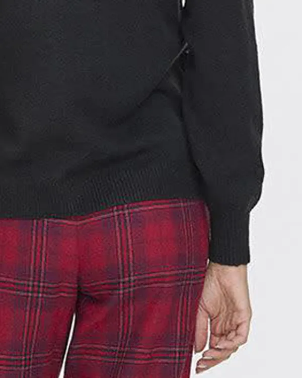 Long-Sleeve Slight Stretch PlushSoft Sweater