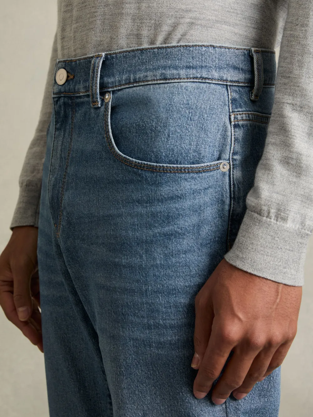 Men's Casual Everyday Straight Jeans