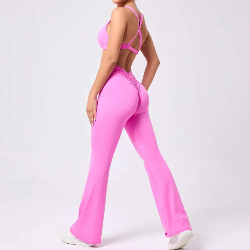 Brushed Quick-Dry Bra, Top and Trousers Active Set