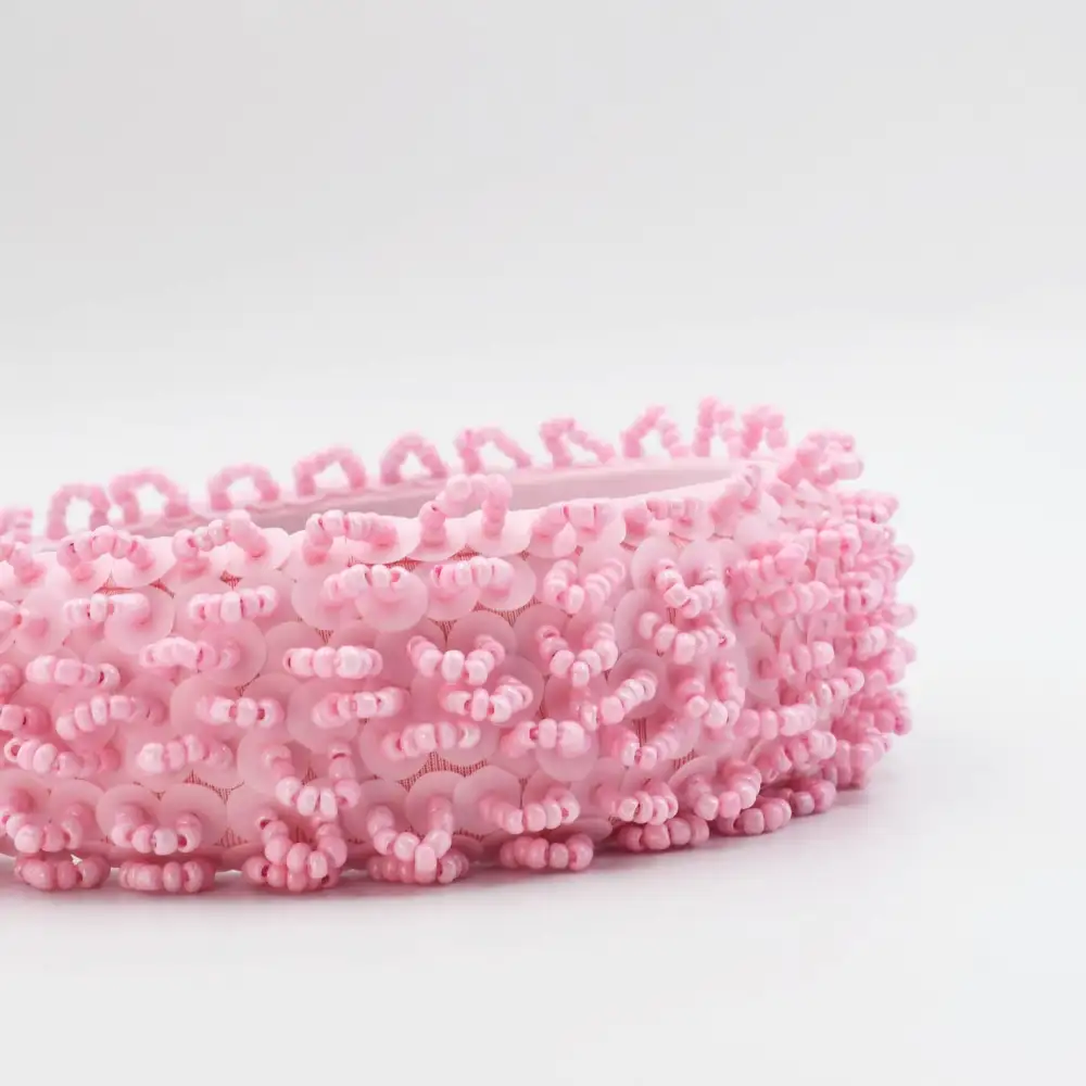 Flexible Beaded Hair Headband