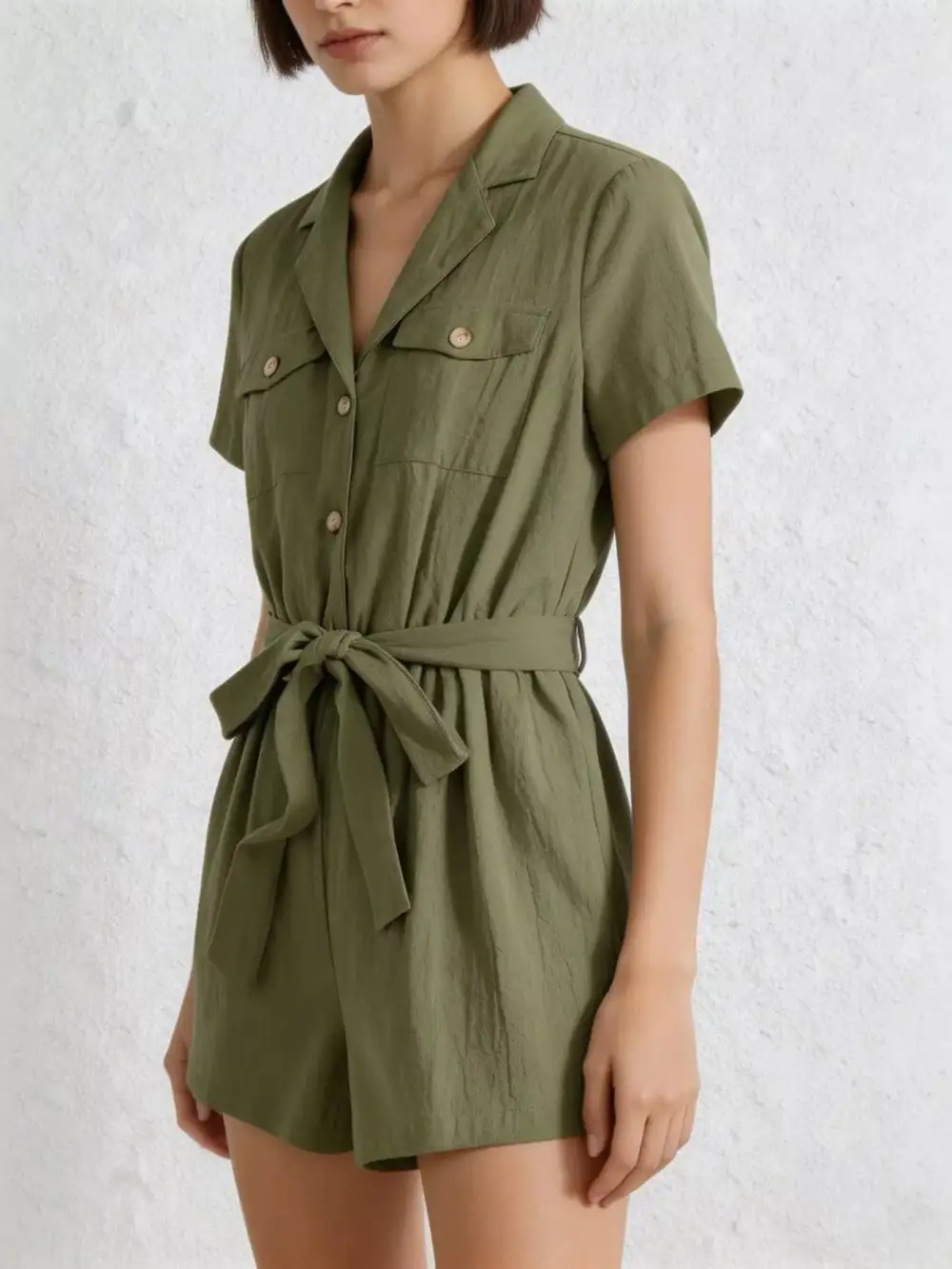 Jumpsuit Tie Romper