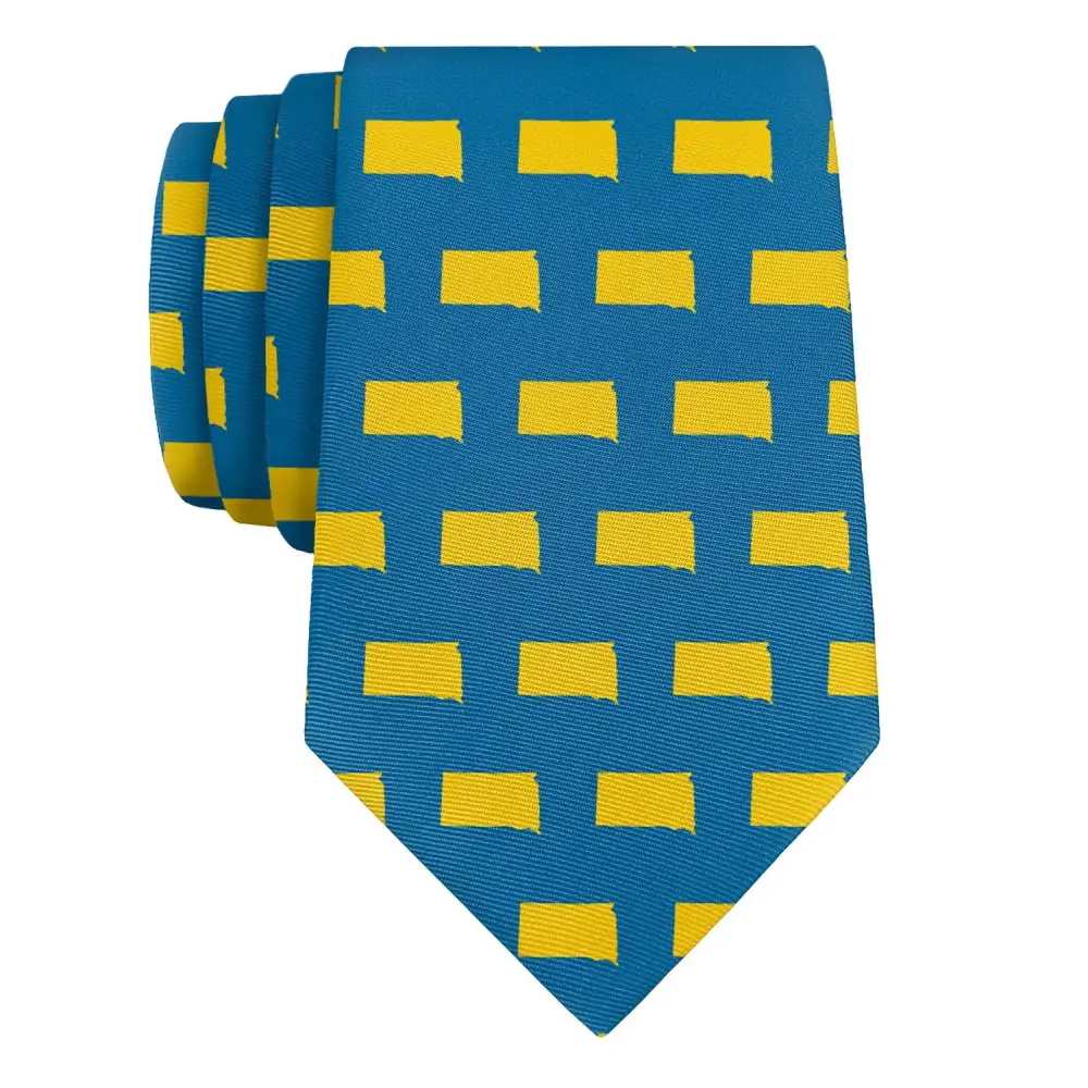 Timeless Outline Emblem Detail Necktie