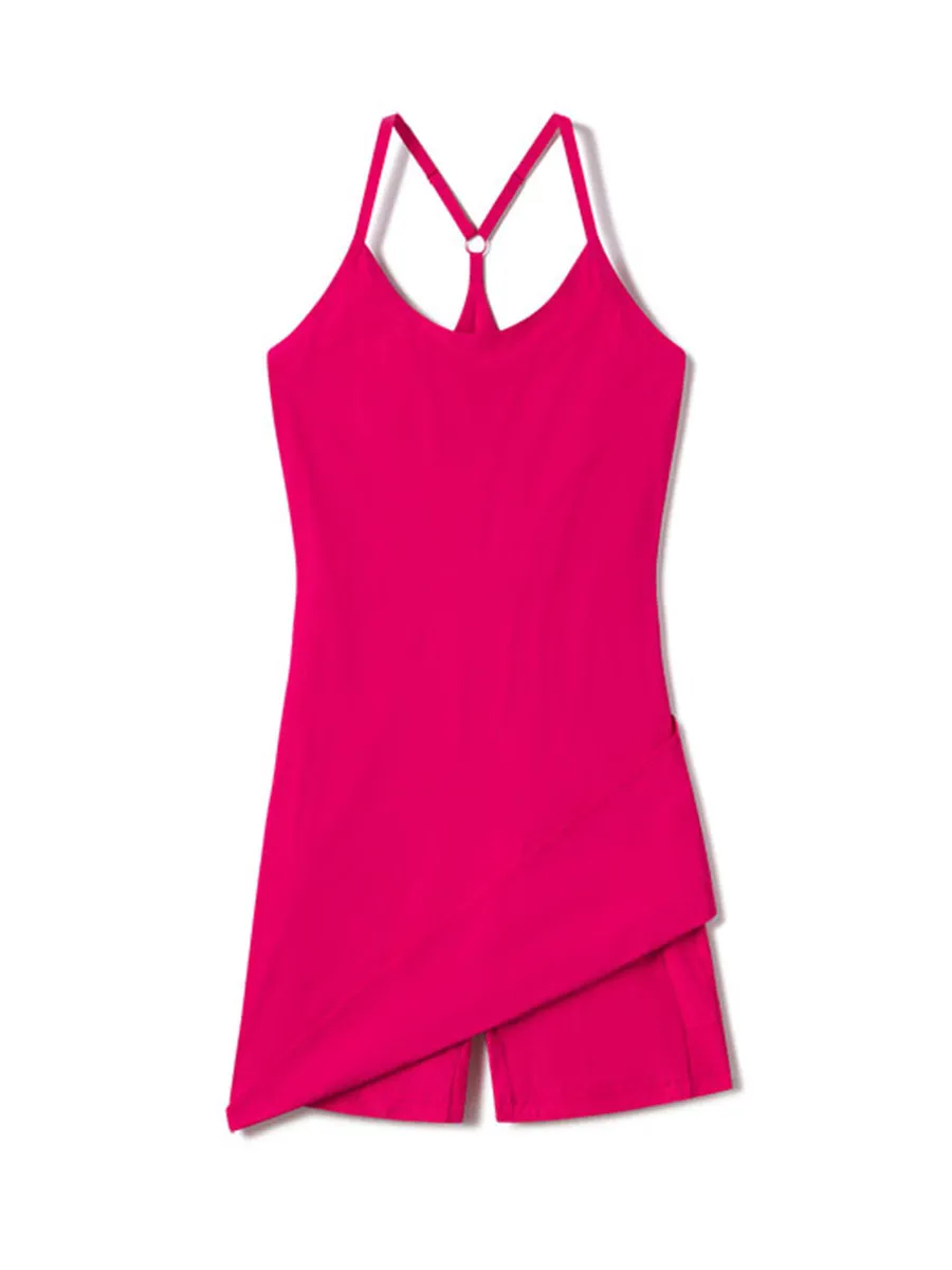 Sporty Red Dress