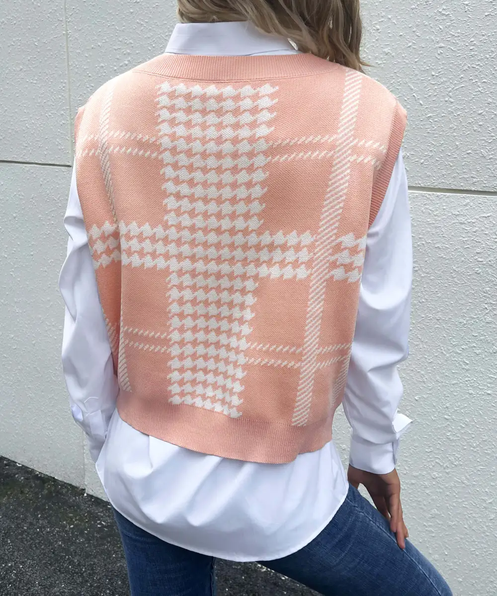 Classic Knit Sweater Vest