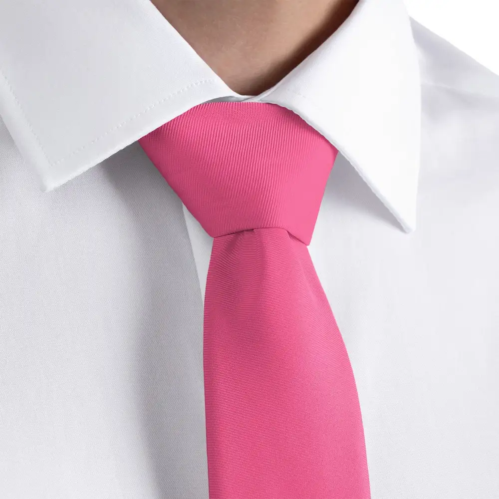 Versatile Solid Pattern Necktie