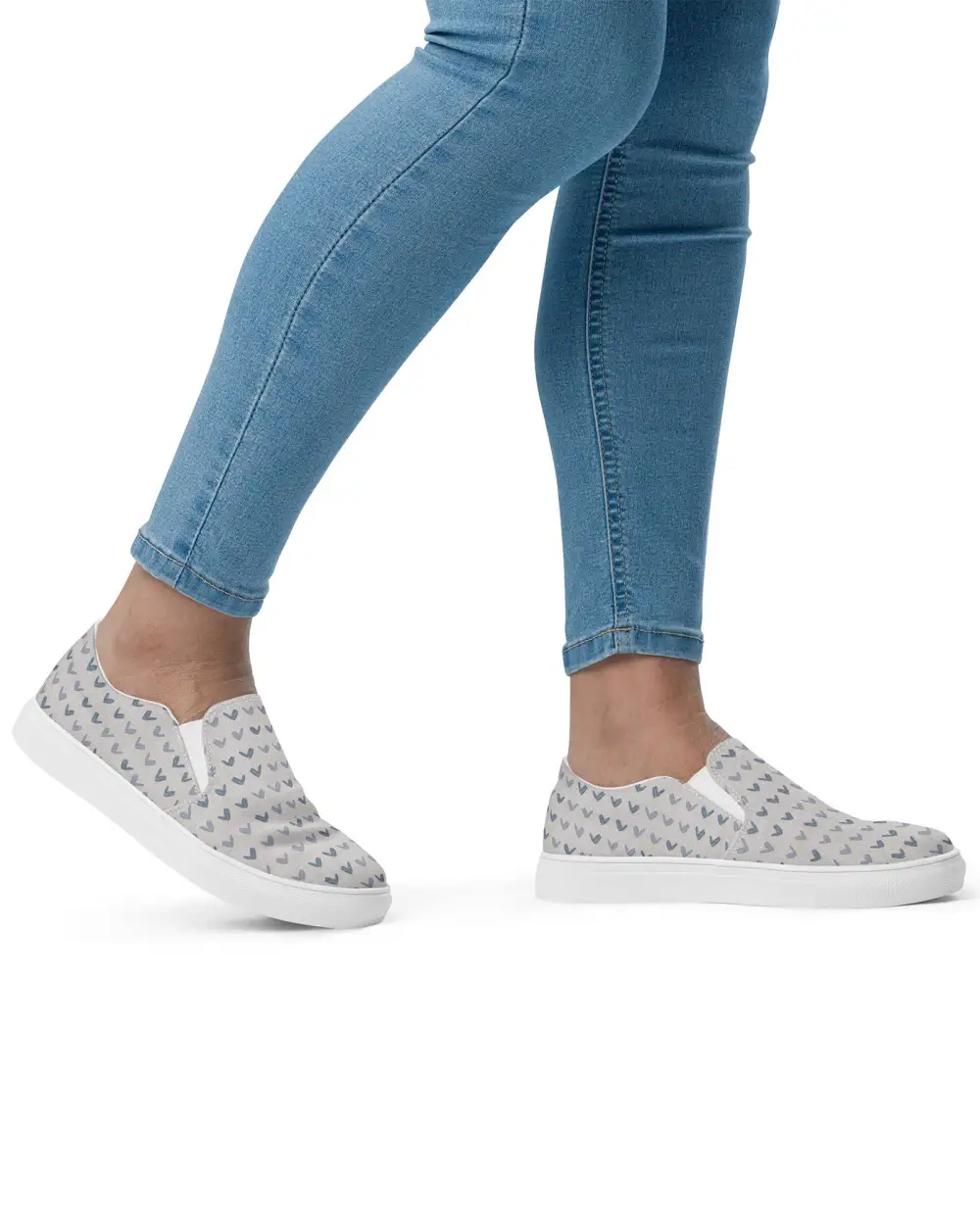 Country Floral Slip On Shoes