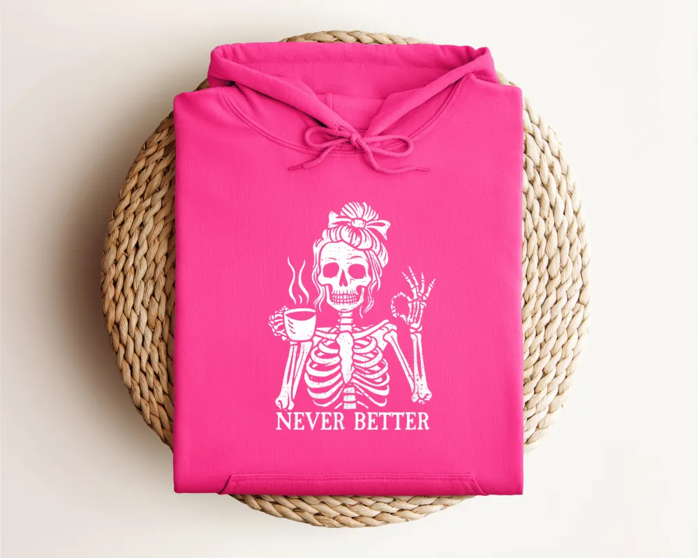 Easy Mood Graphic Pullover Hoodie