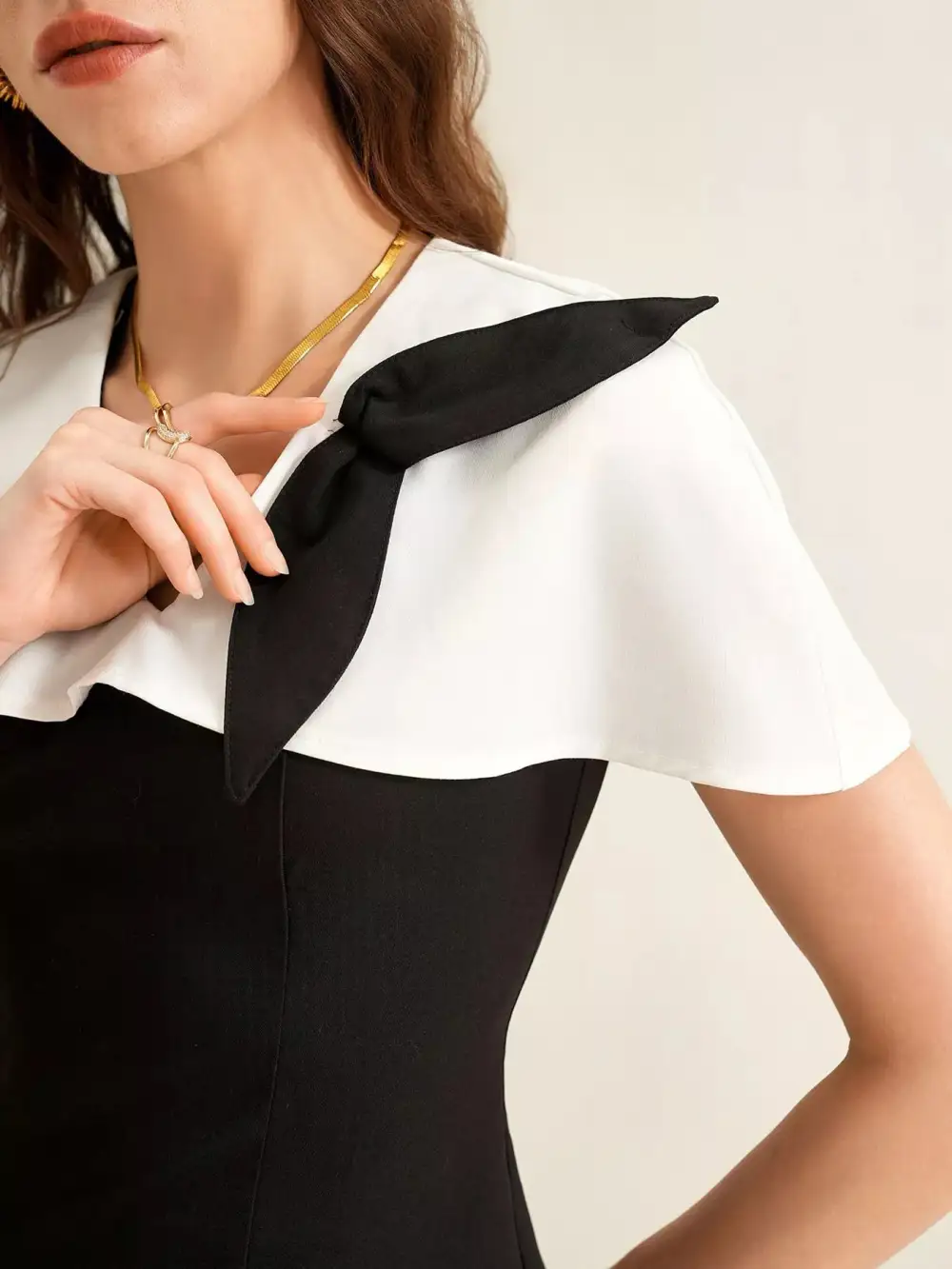Peplum Top with Wide Leg Pants Set