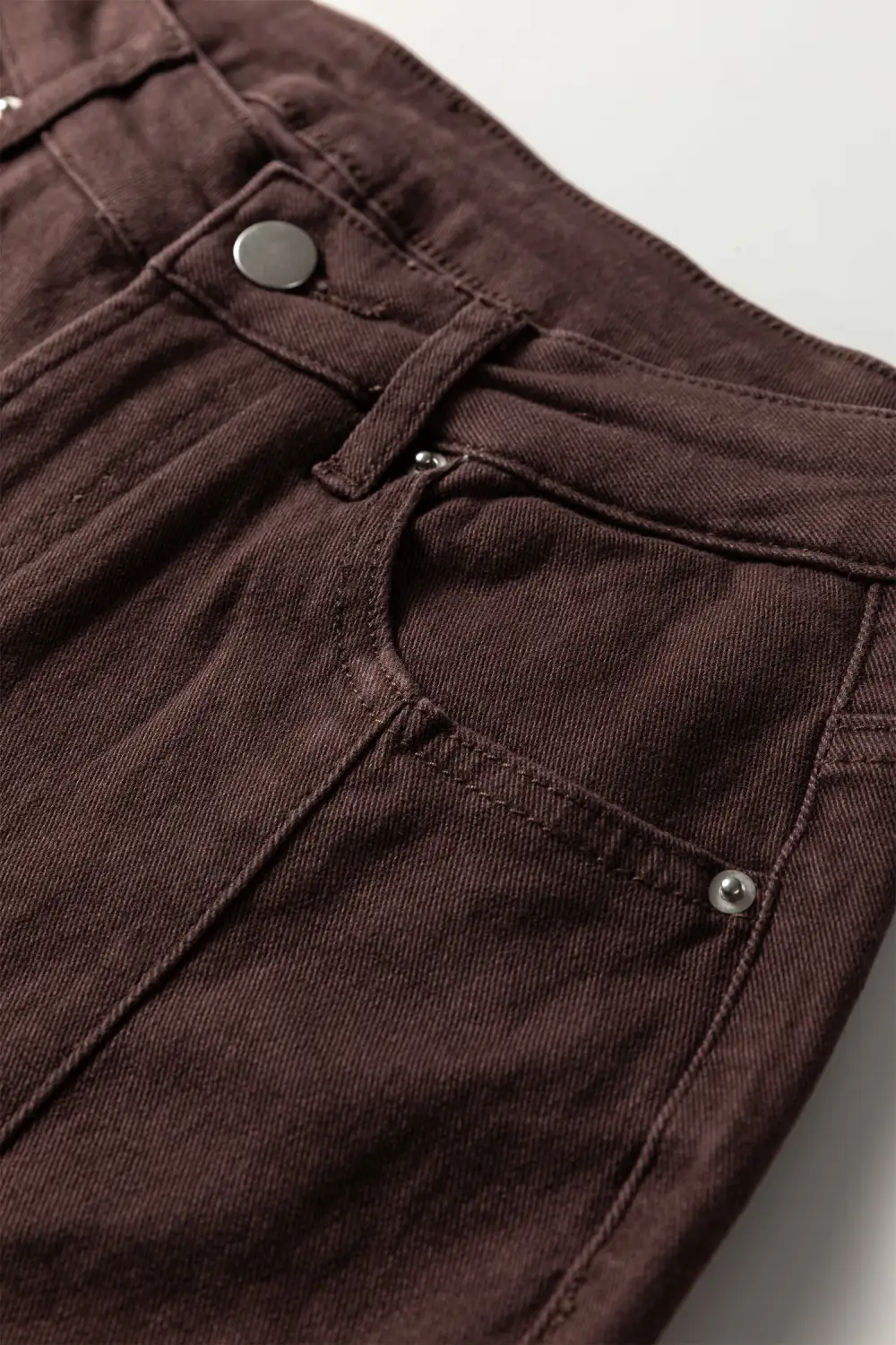 Soft Touch Pleated Denim Jeans
