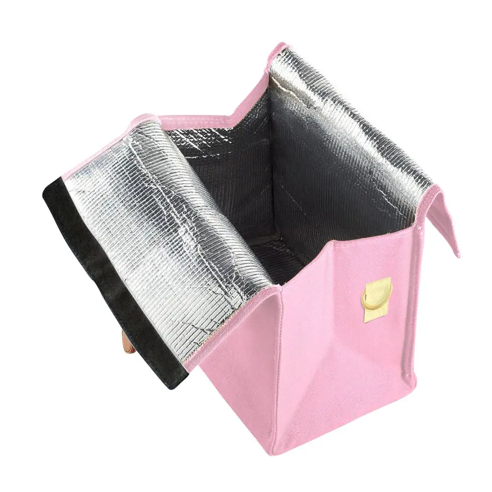 Compact Lunch Satchel With Strap