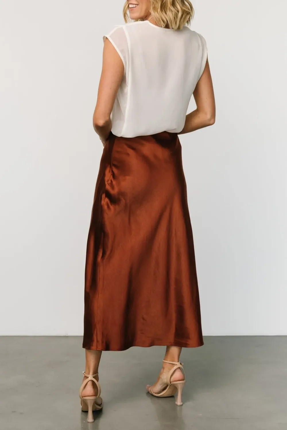 Basic Versatile Solid Color Comfortable Skirt