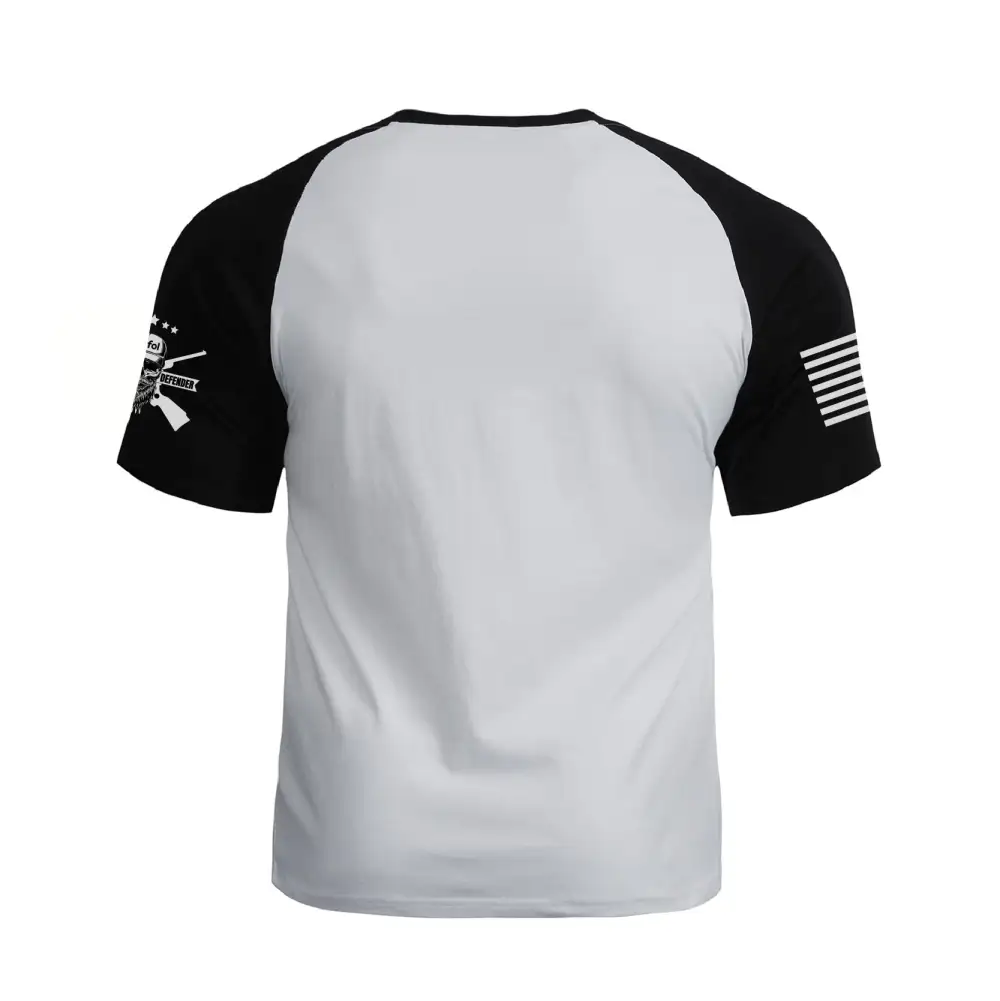 THEY REAL HEROES RAGLAN GRAPHIC TEE