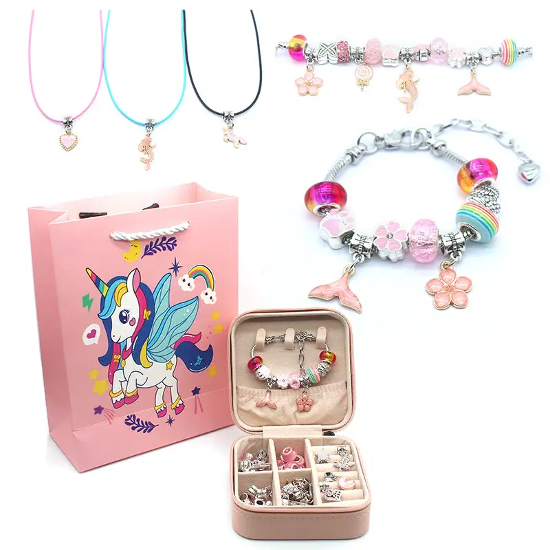 (🔥2024 BEST GIFT TO MY GRANDDAUGHTER🔥) DIY Crystal Bracelet Set🎁