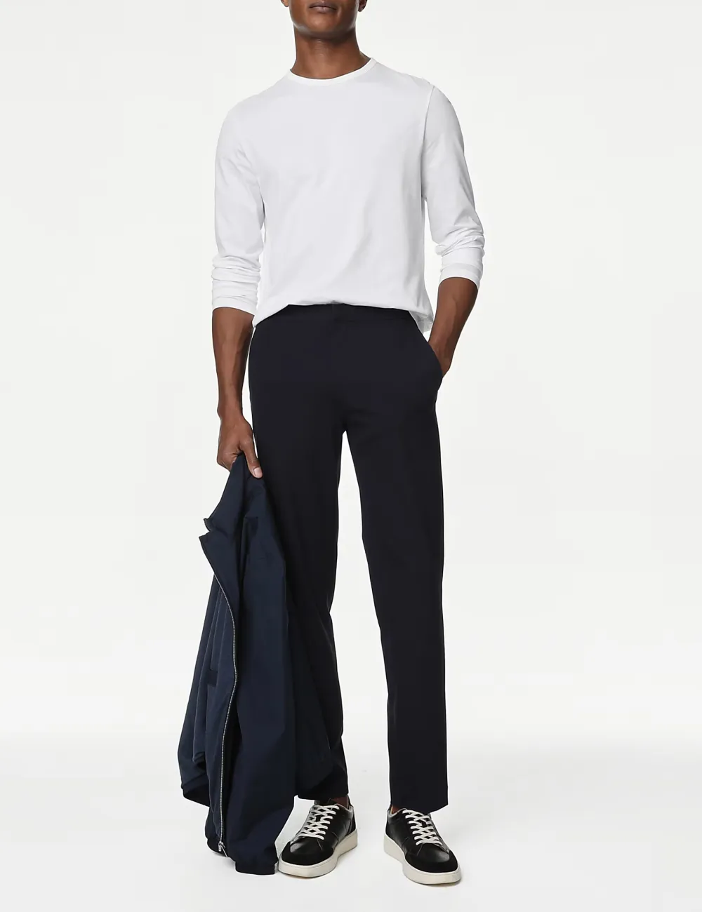 Pure Cotton Long Sleeve T-Shirt