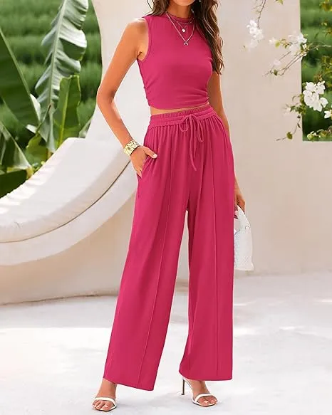 🔥Women's Summer Two-Piece Set🔥8-Sets - All Colors Included