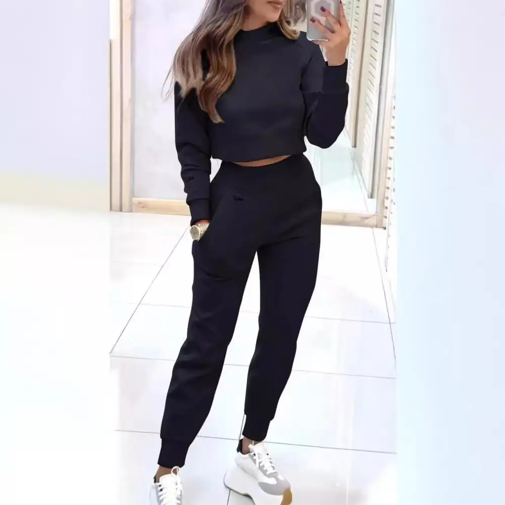 Stand Collar Casual Dress
