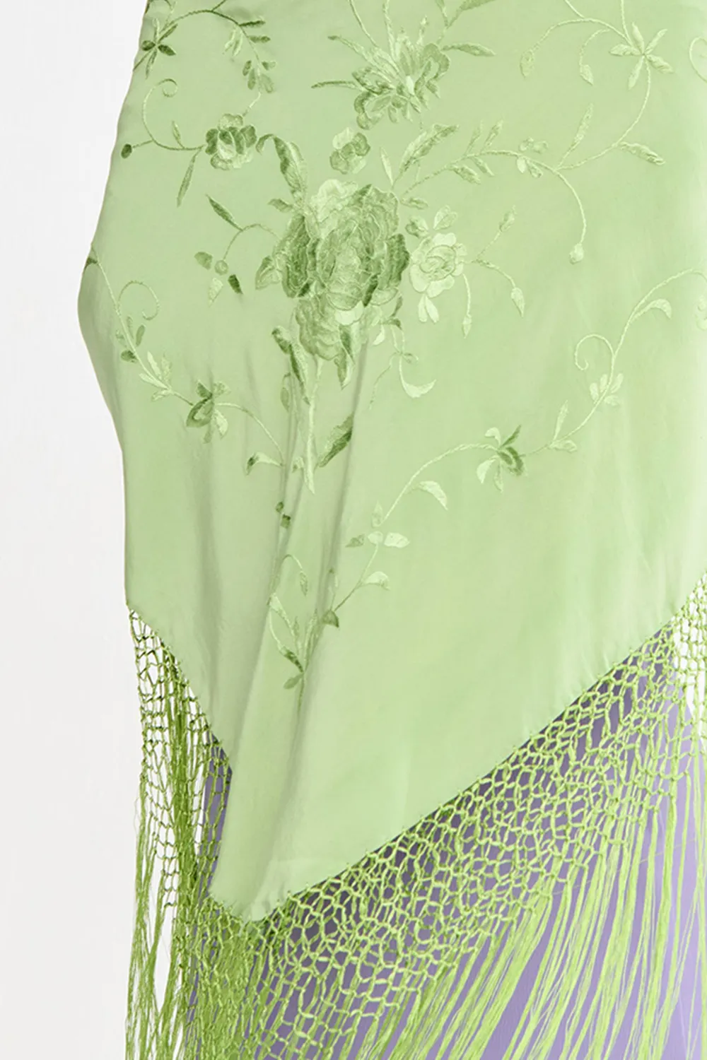 Shawl in a Single Shade