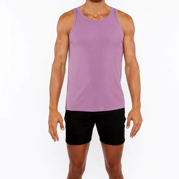 Wave Ribbed Stretch Tank Top