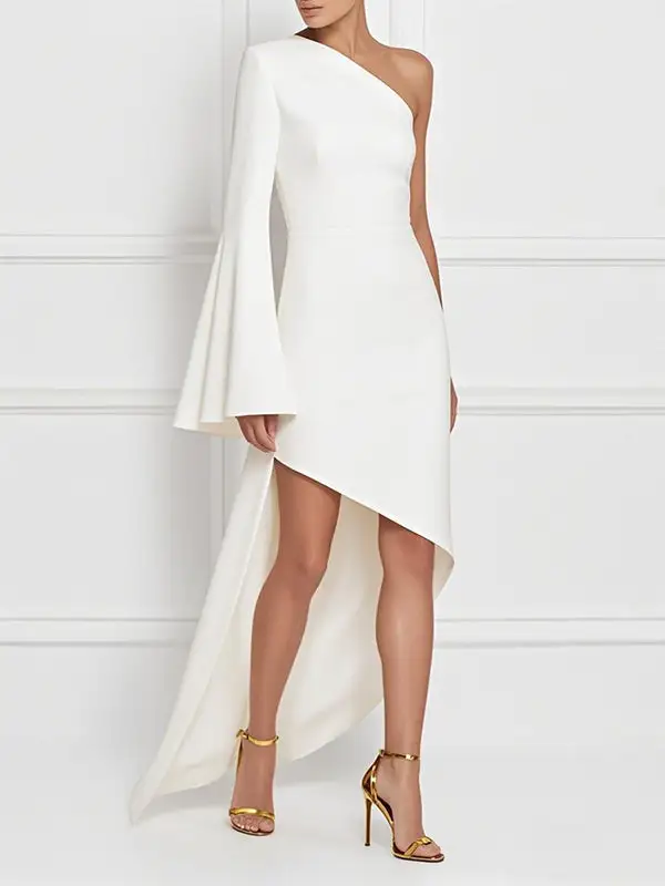 Sleeves Long Maxi Dress