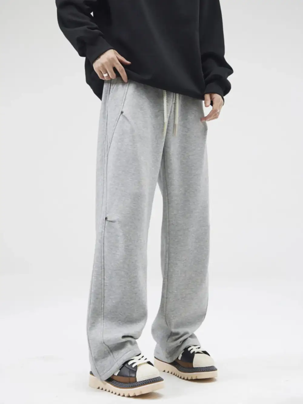 Men's Full Size Casual Loose Fit Sweatpants Plus