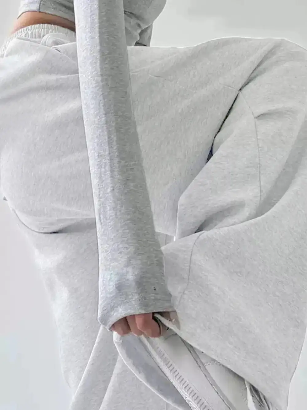 Oversized Wide Leg Drawstring Pants