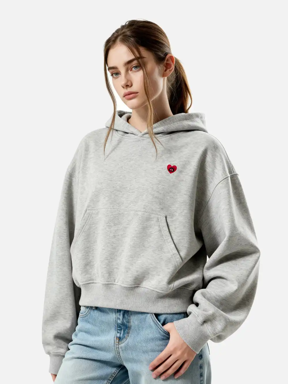 🖤 Oversized Boxy Hoodie – Minimalist Cool. Unisex Comfort. Timeless Street Vibe.