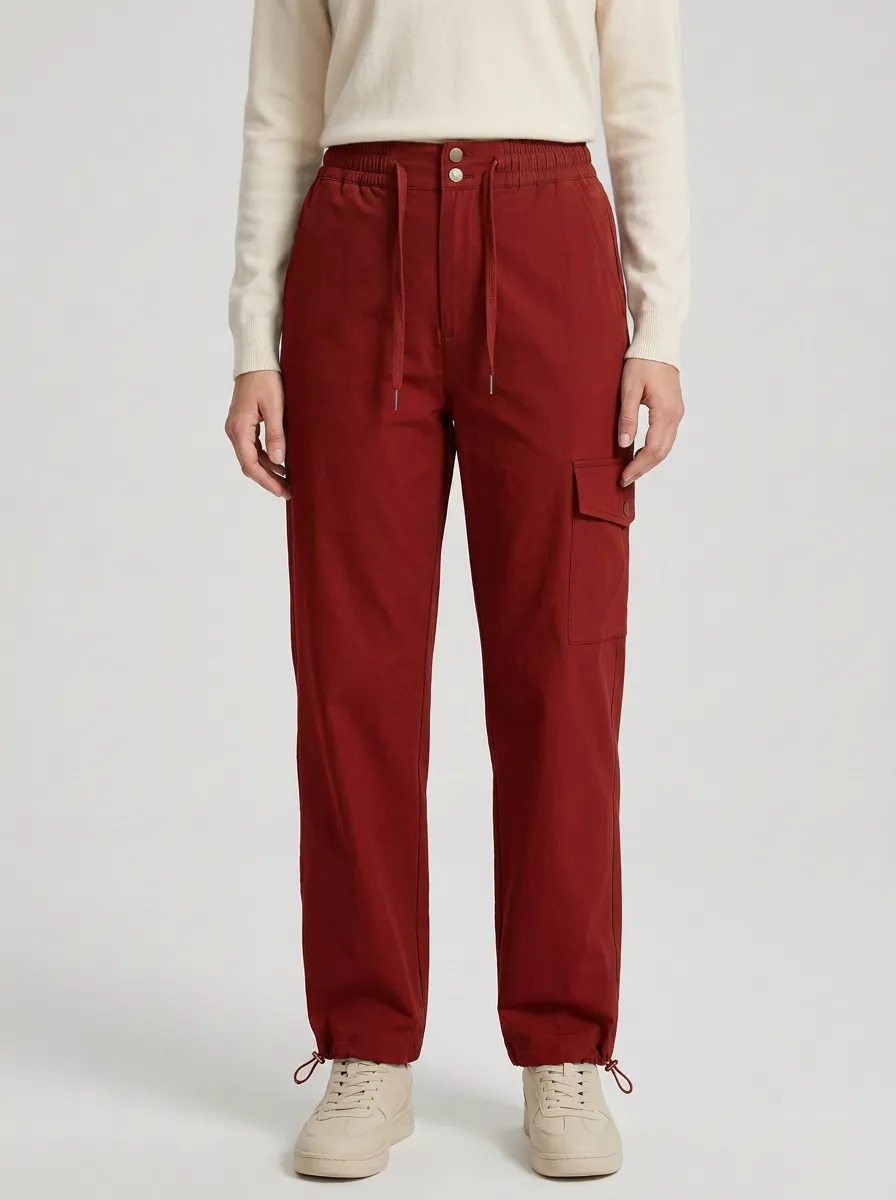 Women's Patterned Cargo Cargo Work Pants