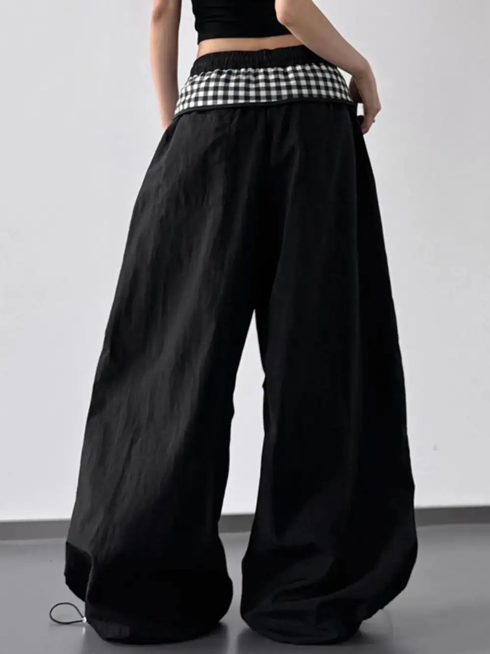 The Checkered Wide Pant