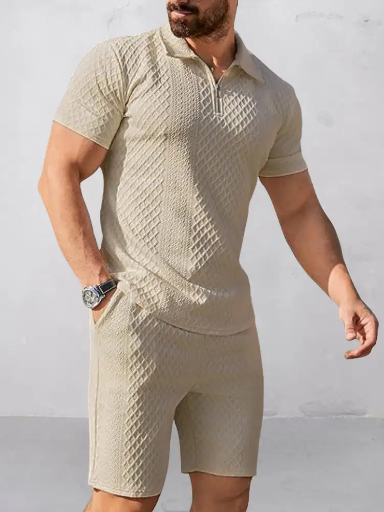 Trendy Textured Shorts