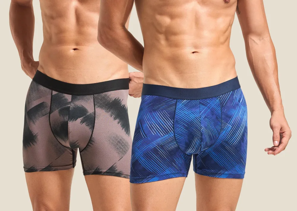 Daily Stretch Colorblock Multipack Trunks